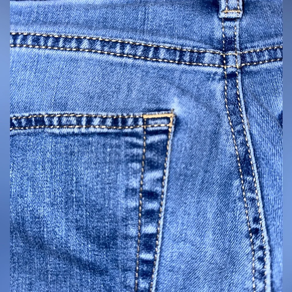 LOFT Skinny Jeans with Embroidered Hem - Picture 4 of 6